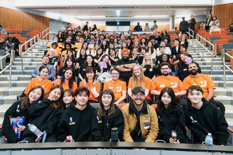 Solace team group photo at D3:ConnectHER